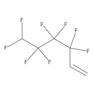 3,3,4,4,5,5,6,6-Octafluoro-1-hexene Structure