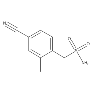 (4-Cyano-2-methylphenyl)methanesulfonamide Structure