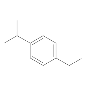 1-(Iodomethyl)-4-(1-methylethyl)benzene结构式