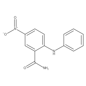 5-Nitro-2-(phenylamino)benzamide结构式
