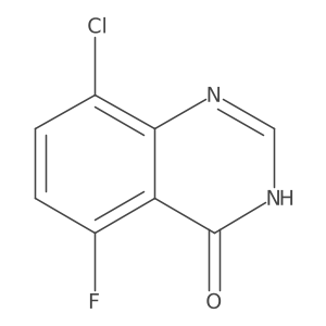 8-Chloro-5-fluoroquinazolin-4(3H)-one Structure