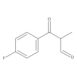 3-(4-Fluorophenyl)-2-methyl-3-oxopropanal Structure