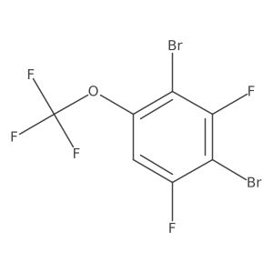 1,3-Dibromo-2,4-difluoro-6-(trifluoromethoxy)benzene Structure