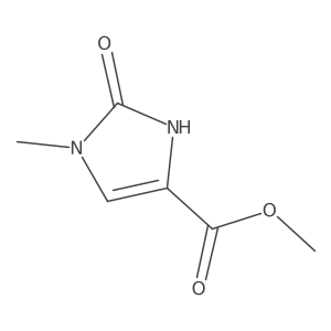 methyl 2-hydroxy-1-methyl-1H-imidazole-4-carboxylate Structure