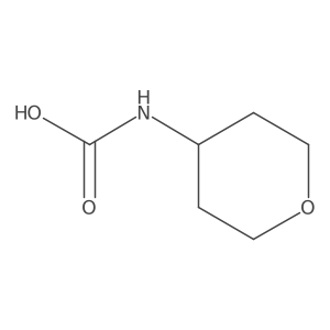 N-(Tetrahydro-2H-pyran-4-yl)carbamic acid Structure