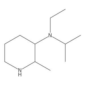 N-ethyl-2-methyl-N-(propan-2-yl)piperidin-3-amine Structure