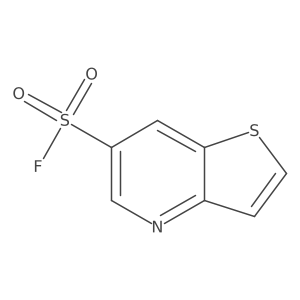 Thieno[3,2-b]pyridine-6-sulfonyl fluoride结构式