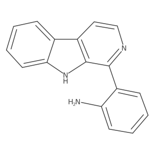 2-(9H-Pyrido[3,4-B]indol-1-YL)aniline Structure
