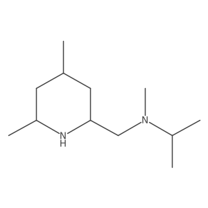 [(4,6-Dimethylpiperidin-2-yl)methyl](methyl)(propan-2-yl)amine结构式