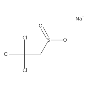 Sodium 2,2,2-trichloroethane-1-sulfinate结构式