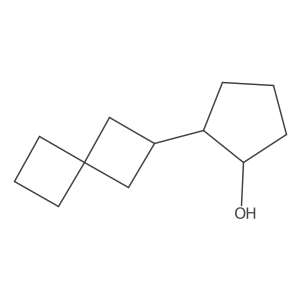 2-{Spiro[3.3]heptan-2-yl}cyclopentan-1-ol Structure
