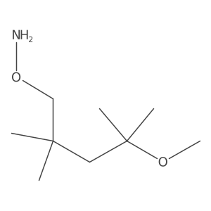 O-(4-methoxy-2,2,4-trimethylpentyl)hydroxylamine结构式