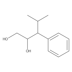 4-Methyl-3-phenylpentane-1,2-diol结构式