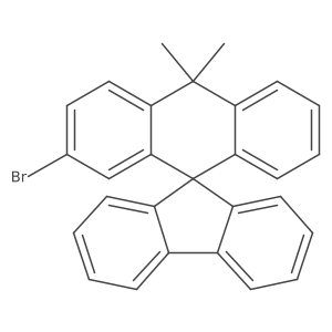 2-Bromo-10,10-dimethyl-10H-spiro[anthracene-9,9'-fluorene] Structure