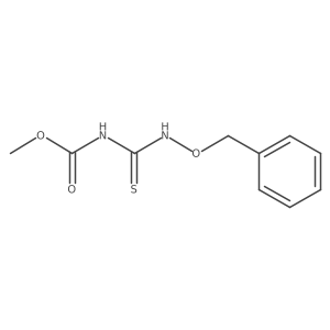 methyl N-[(benzyloxy)carbamothioyl]carbamate Structure
