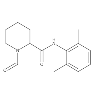 N-(2,6-Dimethylphenyl)-1-formylpiperidine-2-carboxamide结构式