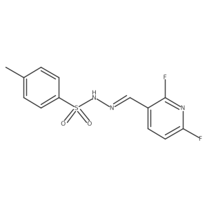 N'-((2,6-Difluoropyridin-3-yl)methylene)-4-methylbenzenesulfonohydrazide Structure