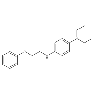 N1,N1-diethyl-N4-(2-phenoxyethyl)-1,4-benzenediamine Structure