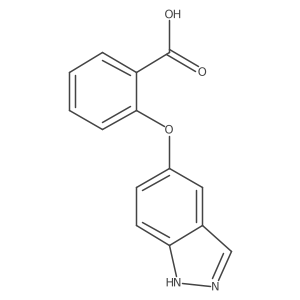 2-(1H-indazol-5-yloxy)benzoic acid结构式