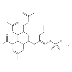 Sinigrin tetraacetate结构式