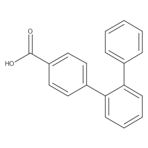 o-Terphenyl-4-carboxylic acid结构式