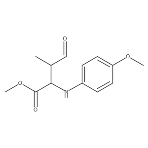 (3R)-N-(4-Methoxyphenyl)-4-oxo-L-valine methyl ester Structure