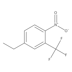 2-Nitro-5-ethylbenzotrifluoride Structure