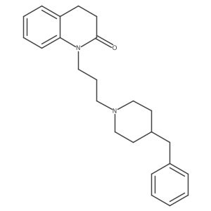 1-(3-(4-benzylpiperidin-1-yl)propyl)-3,4-dihydroquinolin-2(1H)-one Structure