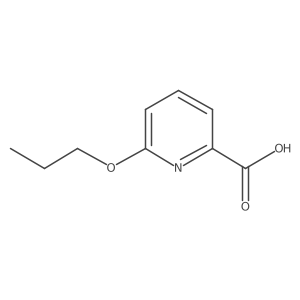 6-Propoxypicolinic acid结构式