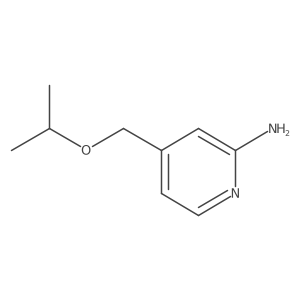 4-[(1-Methylethoxy)methyl]-2-pyridinamine结构式