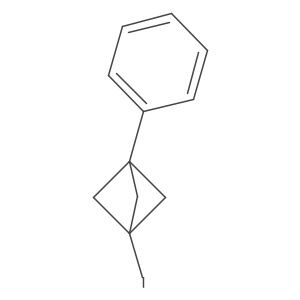 1-Iodo-3-phenylbicyclo[1.1.1]pentane Structure