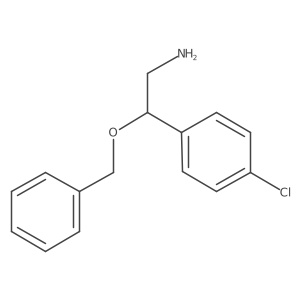 2-(Benzyloxy)-2-(4-chlorophenyl)ethanamine Structure