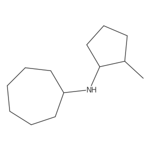 N-(2-methylcyclopentyl)cycloheptanamine Structure