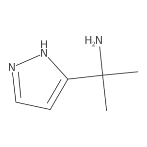 2-(1H-Pyrazol-3-yl)propan-2-amine Structure