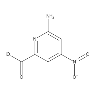 6-Amino-4-nitropyridine-2-carboxylic acid Structure