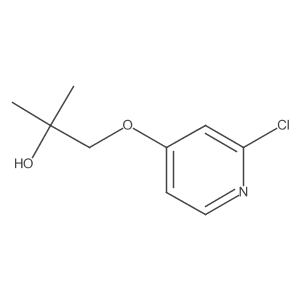 1-[(2-Chloro-4-pyridinyl)oxy]-2-methyl-2-propanol Structure