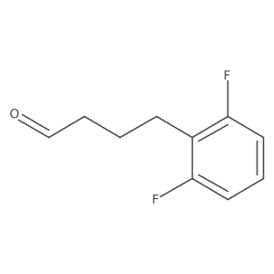 4-(2,6-Difluorophenyl)butanal Structure