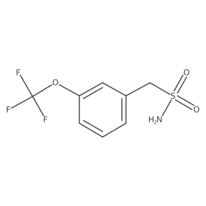 [3-(Trifluoromethoxy)phenyl]methanesulfonamide Structure