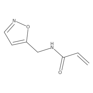 N-(1,2-Oxazol-5-ylmethyl)prop-2-enamide Structure