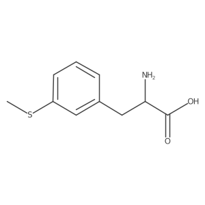 2-Amino-3-(3-(methylthio)phenyl)propanoic acid Structure