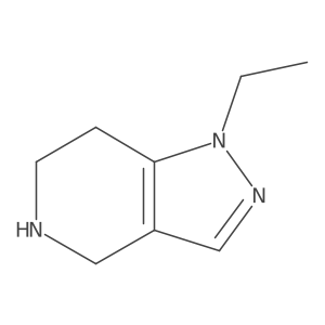 1-ethyl-1H,4H,5H,6H,7H-pyrazolo[4,3-c]pyridine Structure