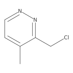 3-(Chloromethyl)-4-methylpyridazine Structure