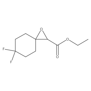 Ethyl 6,6-difluoro-1-oxaspiro[2.5]octane-2-carboxylate Structure
