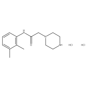 N-(2,3-dimethylphenyl)-2-(piperazin-1-yl)acetamidedihydrochloride Structure