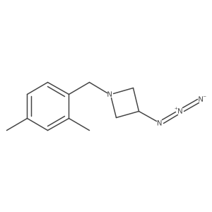 3-Azido-1-(2,4-dimethylbenzyl)azetidine结构式