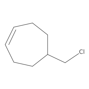 5-(Chloromethyl)cyclohept-1-ene结构式
