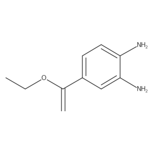 4-(1-Ethoxyethenyl)benzene-1,2-diamine结构式