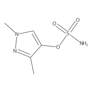1,3-dimethyl-1H-pyrazol-4-yl sulfamate Structure