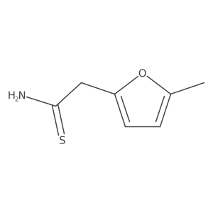 2-(5-Methylfuran-2-yl)ethanethioamide结构式