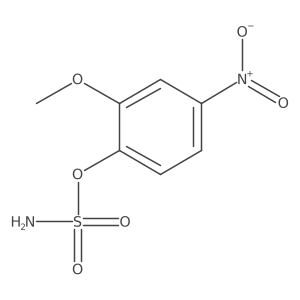 2-Methoxy-4-nitrophenyl sulfamate Structure